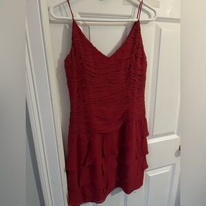 Talbots silk party dress